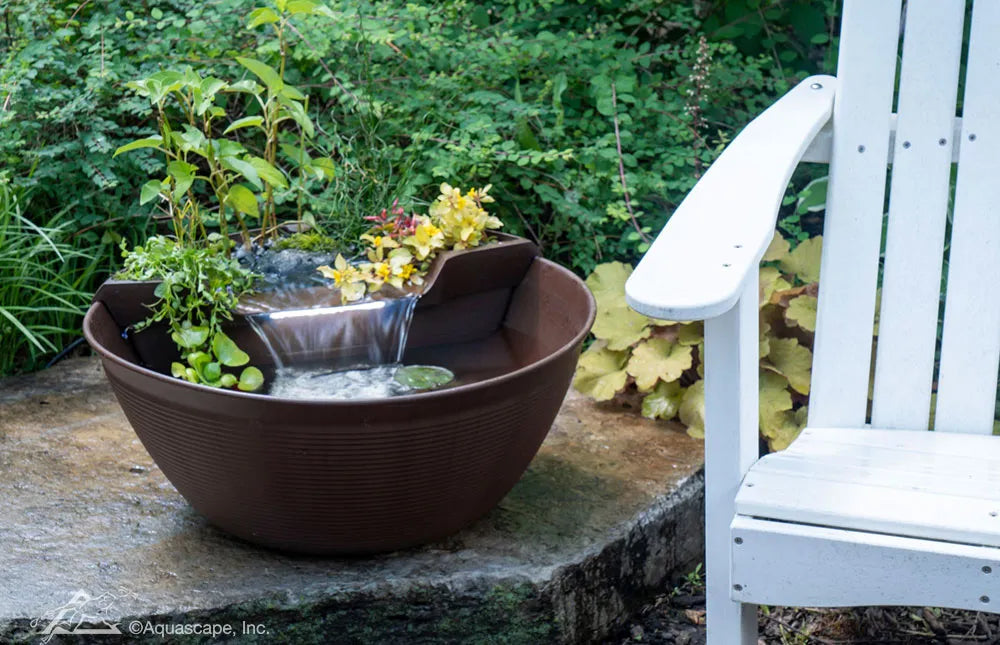 AquaGarden Mini Pond Kit- Mocha