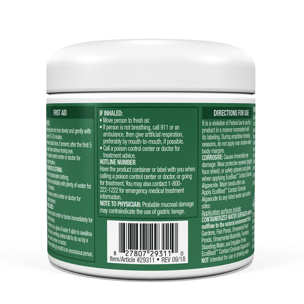 Ecoblast Contact Granular Algaecide- 8.8 OZ/ 250 G