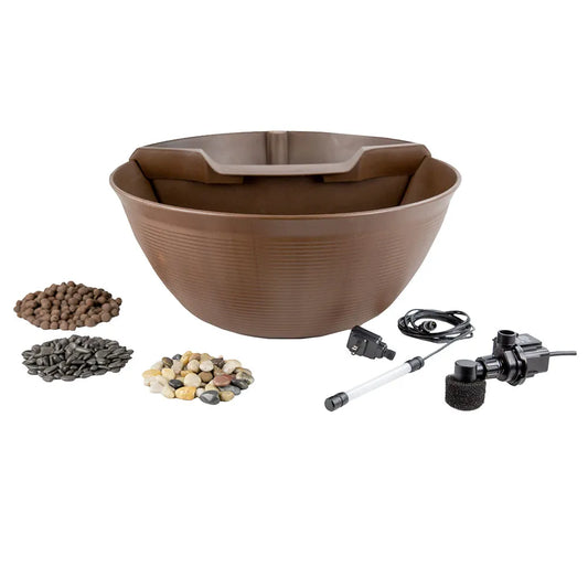 AquaGarden Mini Pond Kit- Mocha