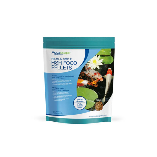 Premium Staple Fish Food Pellets- Small Pellets 1.1LB/500G