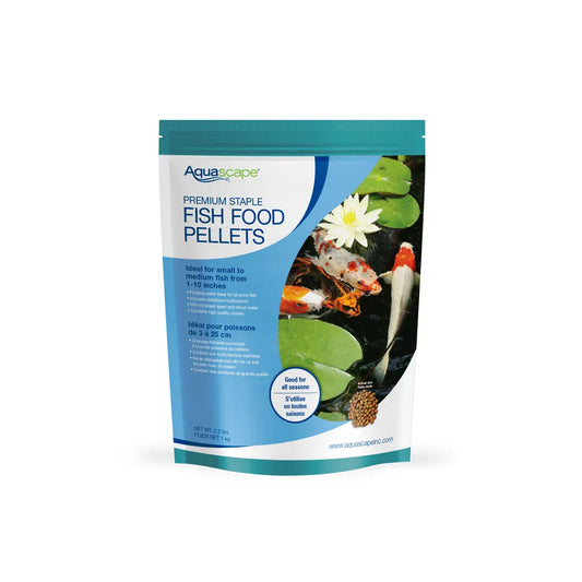 Premium Staple Fish Food Pellets- Small Pellets 2.2LB/1KG