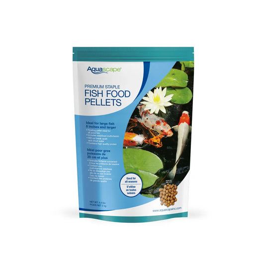 Premium Staple Fish Food Pellets- Large Pellets 4.4LB/2KG