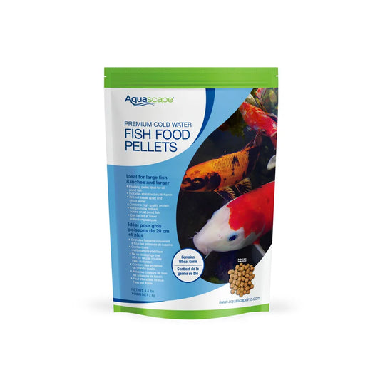 Premium Cold Water Fish Food Pellets- Large Pellets 4.4LB/2KG